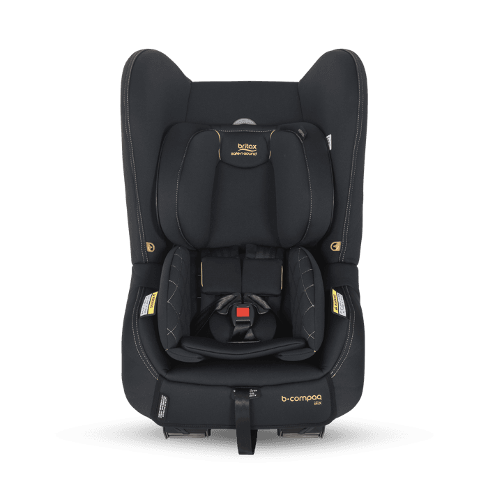 Britax Safe N Sound B-Compaq Ifix+ Car Seat Black Opal - Image 2
