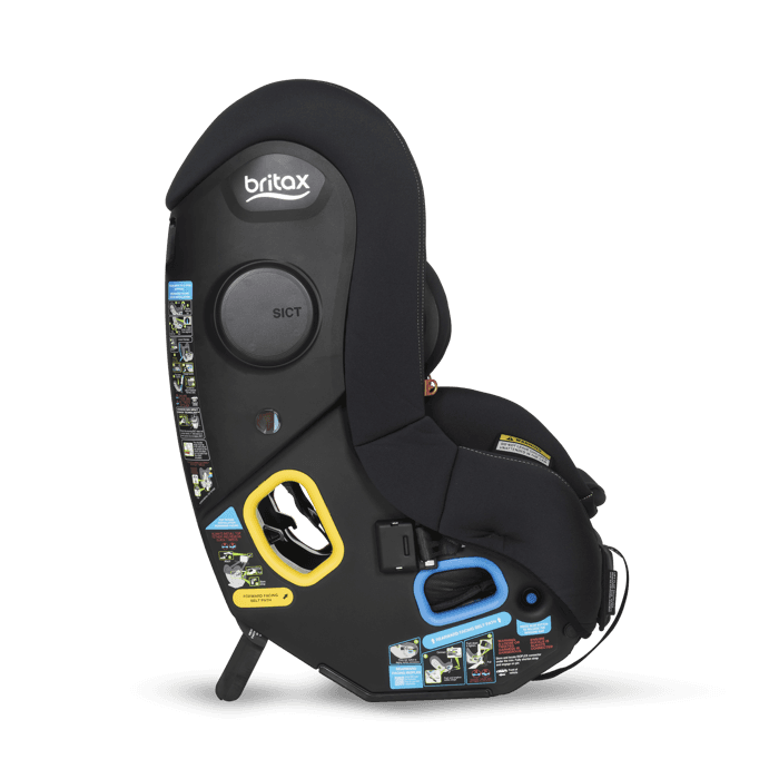Britax Safe N Sound B-Compaq Ifix+ Car Seat Black Opal - Image 4