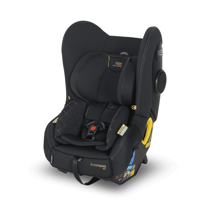 Britax Safe N Sound B-Compaq Ifix+ Car Seat Black Opal - Image 3