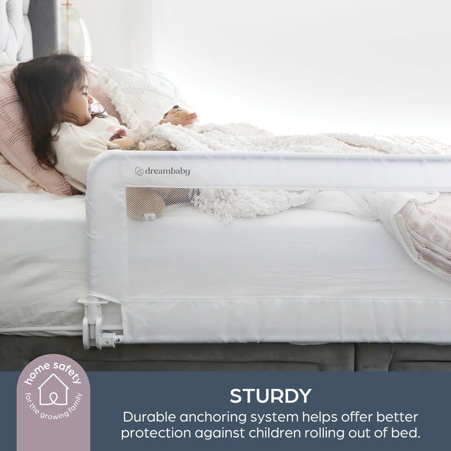 Dreambaby Phoenix Bed Rail - White - Image 2